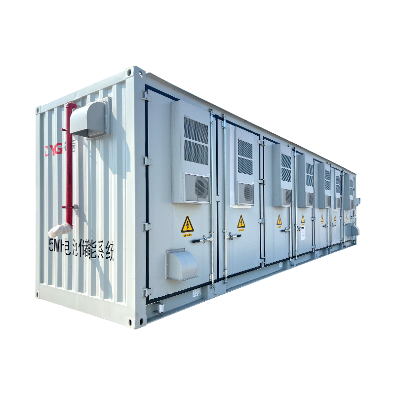 20 láb akkumulátoros energiatároló tartály a hálózathoz és a megújuló energiához