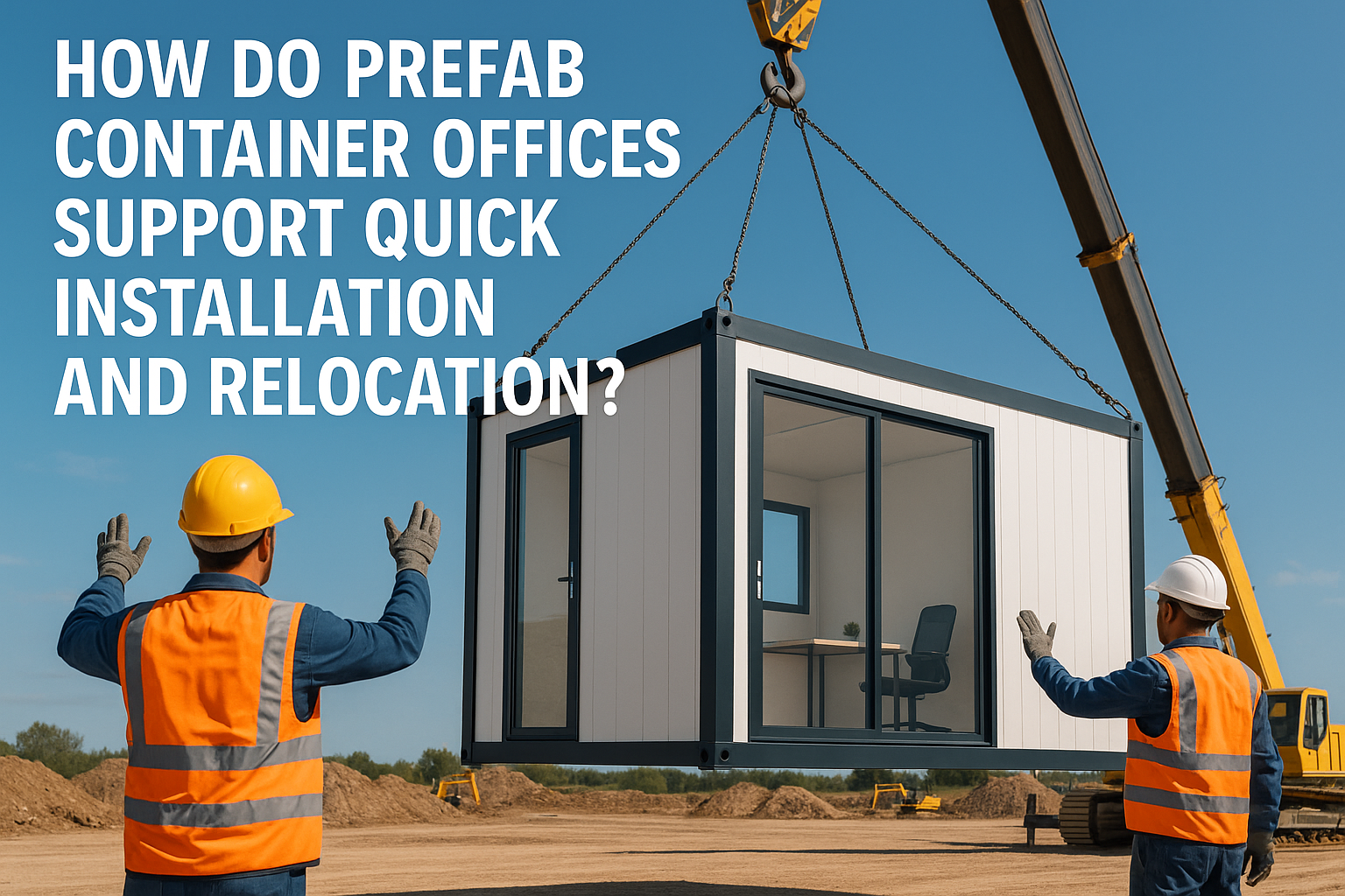 Hogyan támogatják az előregyártott konténerirodák a gyors telepítést és áthelyezést?