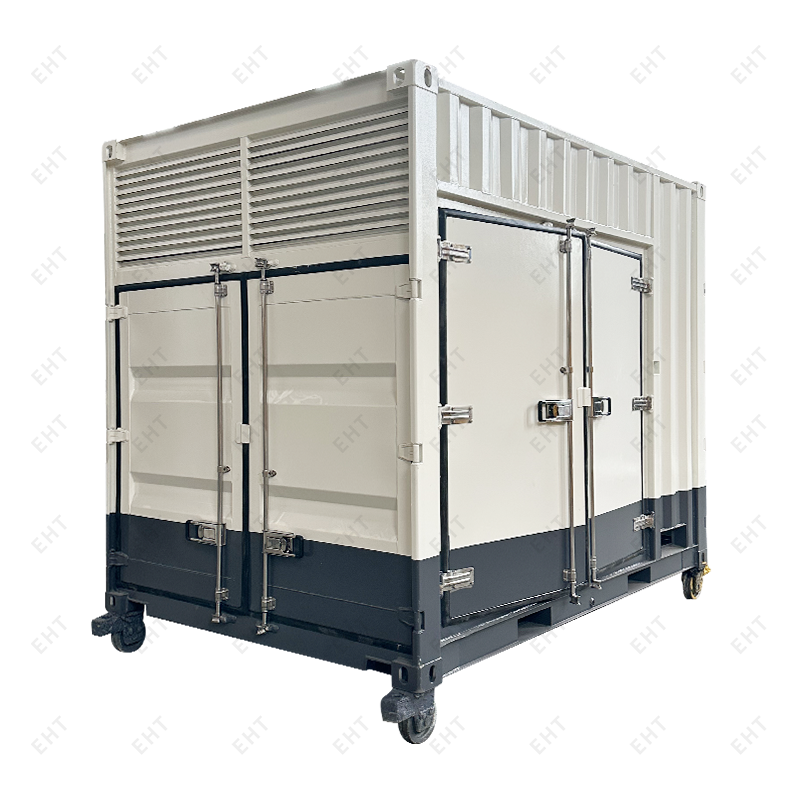 Egyedi 12 lábos légkompresszorház olaj-víz gyűjtő rendszerrel