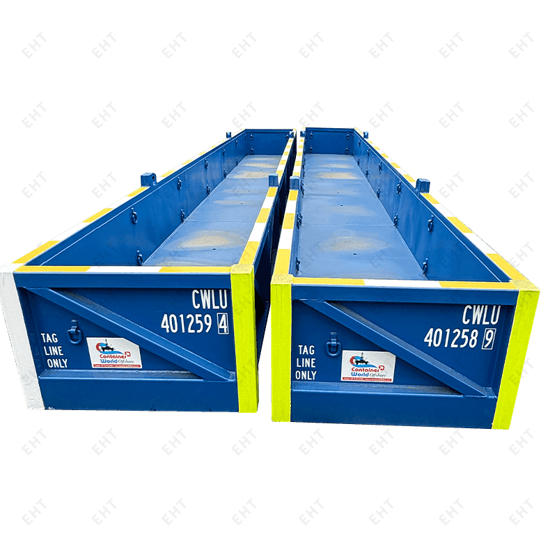 Offshore platform csőtároló daru kosár