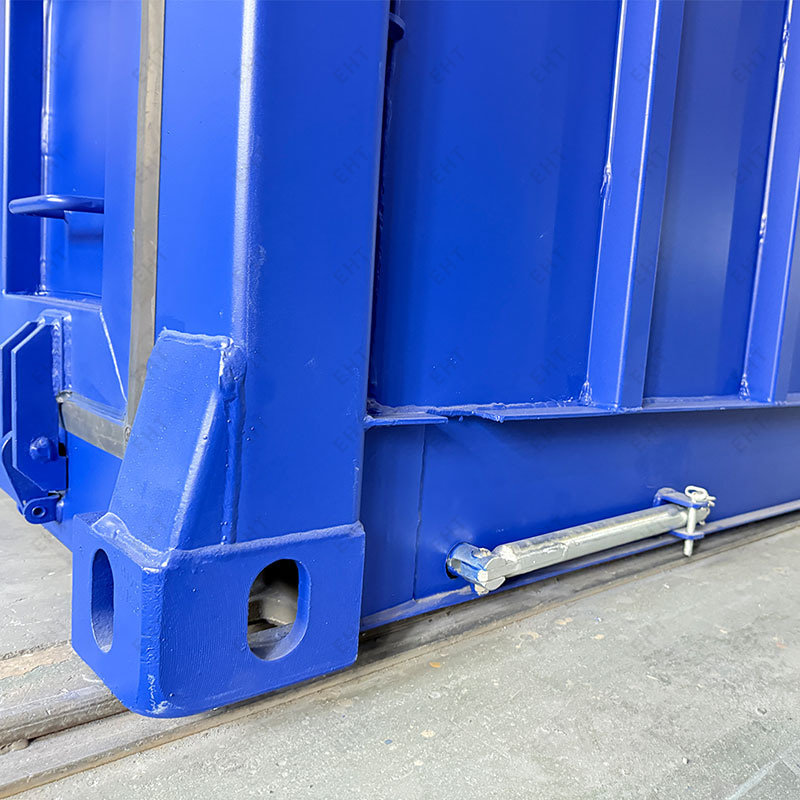 20 láb nyitott tetejű ömlesztett rakomány konténer